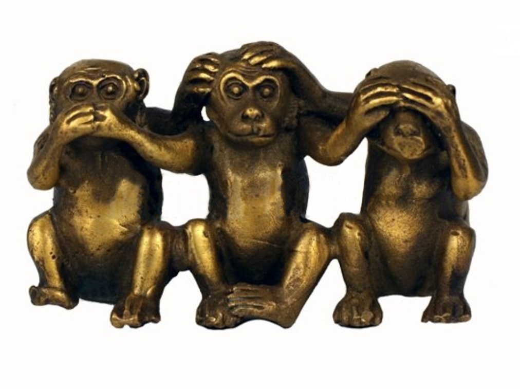 Три обезьяны не вижу не слышу не говорю фото